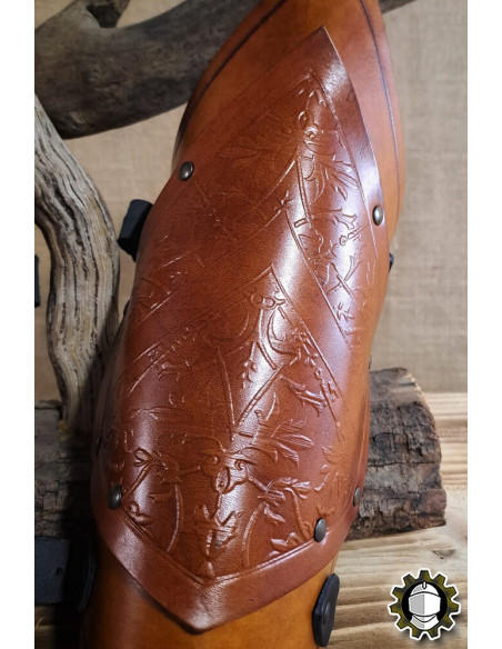 Medieval leather bracelets model...