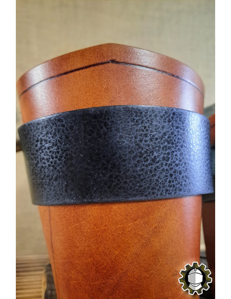 Medieval leather bracelets model...