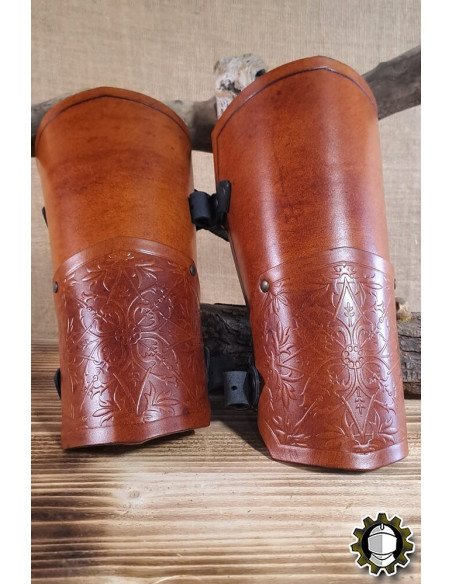 Medieval leather bracelets model...