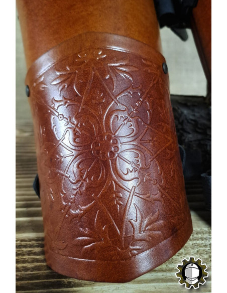 Medieval leather bracelets model...