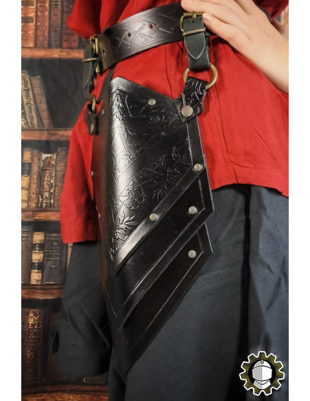 Medieval leather pouches model Senua,... Medieval leather pouches model Senua,...