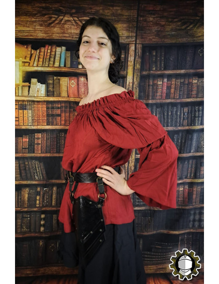 Medieval leather pouches model Senua,... Medieval leather pouches model Senua,...