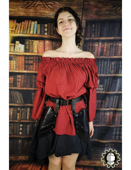 Medieval leather pouches model Senua,... Medieval leather pouches model Senua,...