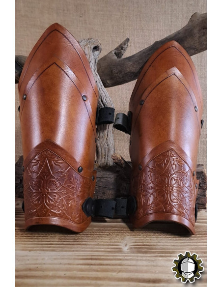 Medieval leather bracelets model...