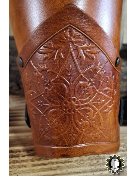 Medieval leather bracelets model...