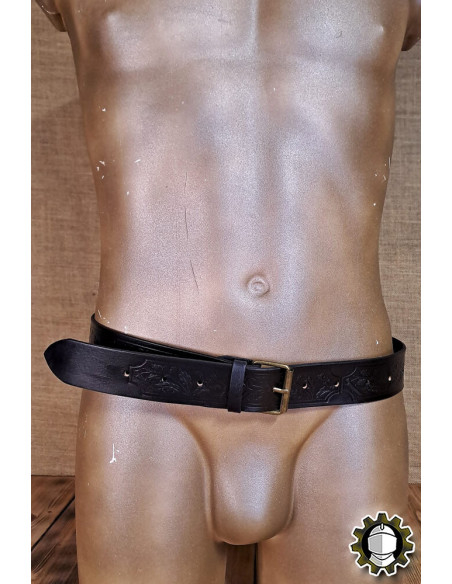 Medieval leather belt model Severian,...