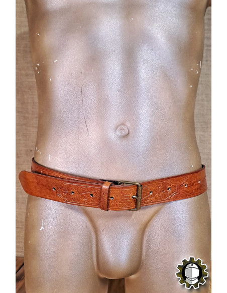 Medieval leather belt model Severian,...