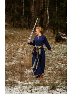 Viking Dress for Women Helga in Blue 2