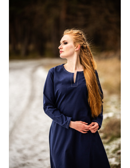 Viking Dress for Women Helga in Blue