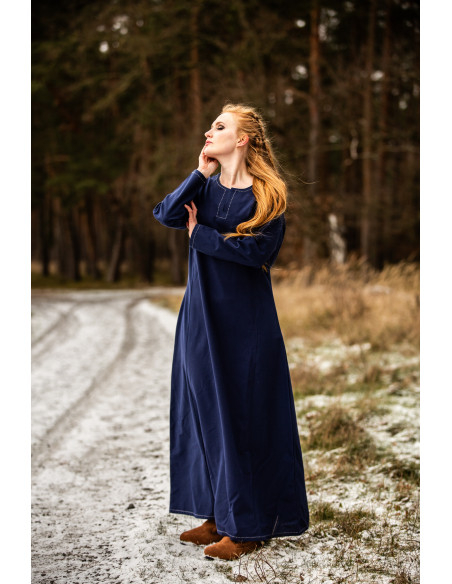 Viking Dress for Women Helga in Blue