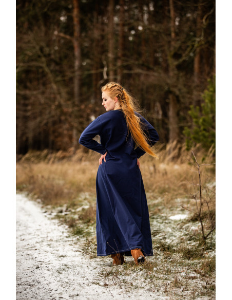 Viking Dress for Women Helga in Blue