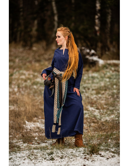 Viking Dress for Women Helga in Blue