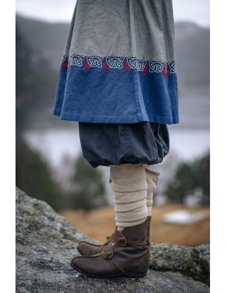 Freydis Viking Tunic in Blue-Grey Freydis Viking Tunic in Blue-Grey