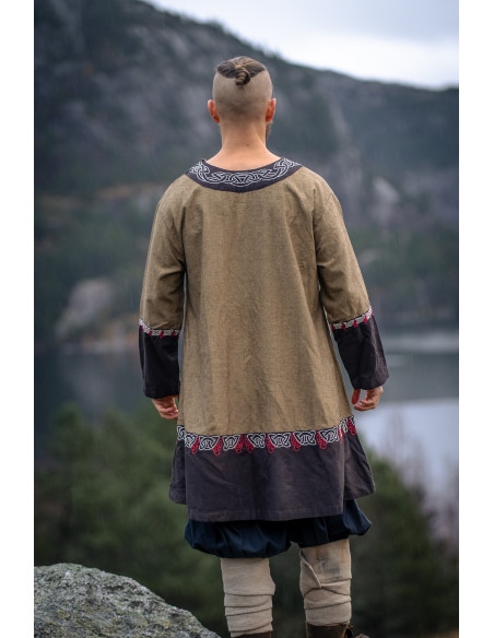 Freydis Viking Tunic in Sand Color