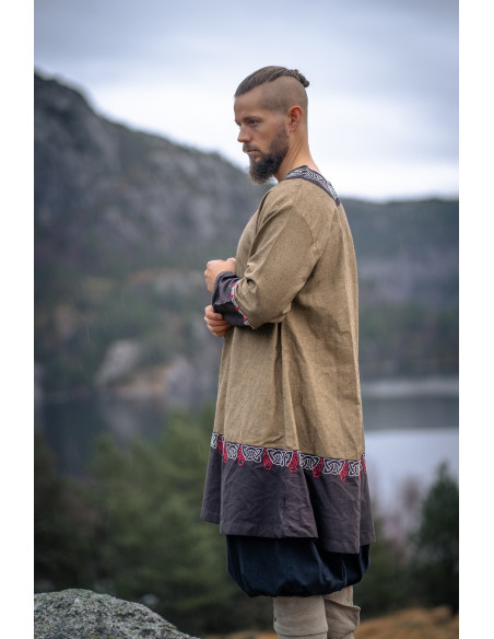 Freydis Viking Tunic in Sand Color