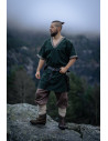 Short Viking Tunic Model Loki, Olive Green