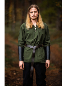 Medieval shirt for men model Otto, green