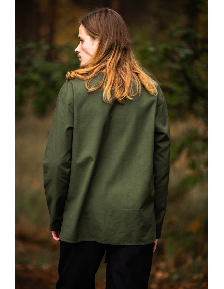 Medieval shirt for men model Otto, green