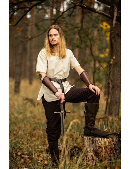 Medieval Shirt Erhart, short sleeve,...