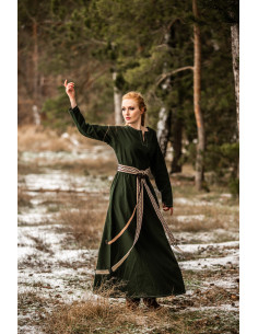 Viking Dress for Women Helga in Green 2