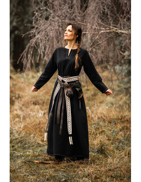 Viking Dress for Women Helga in Black