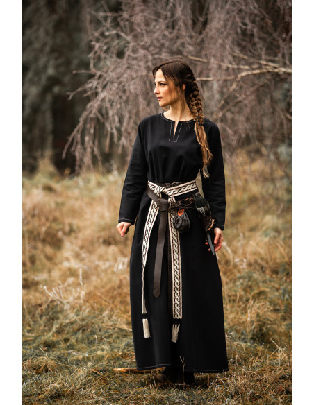 Viking Dress for Women Helga in Black