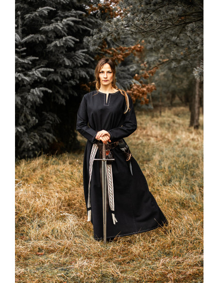 Viking Dress for Women Helga in Black