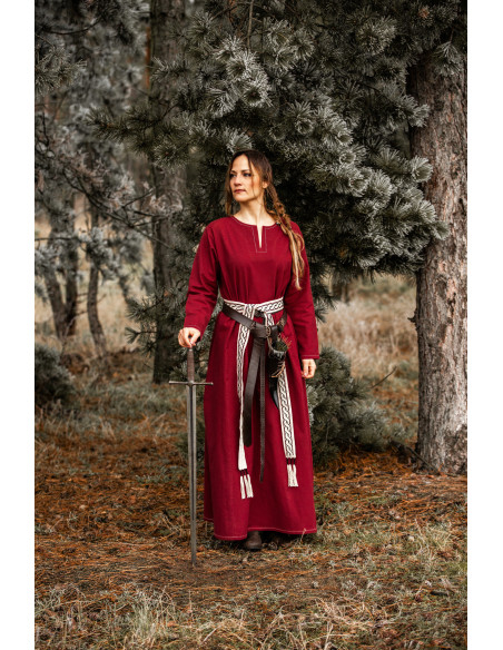 Viking Dress for Women Helga in Red
