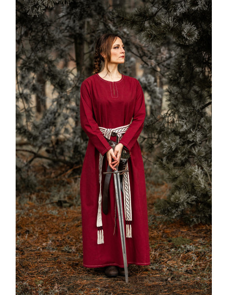 Viking Dress for Women Helga in Red