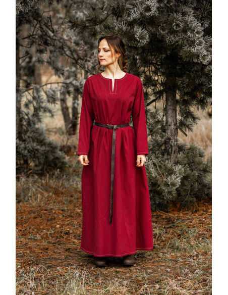 Viking Dress for Women Helga in Red