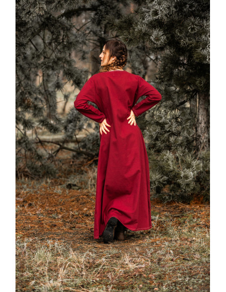 Viking Dress for Women Helga in Red