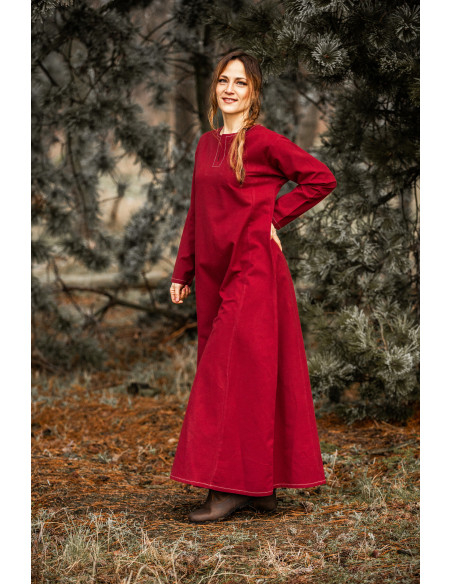 Viking Dress for Women Helga in Red