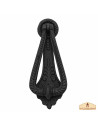 Medieval door knocker with a forged ring (17x7 cm.)