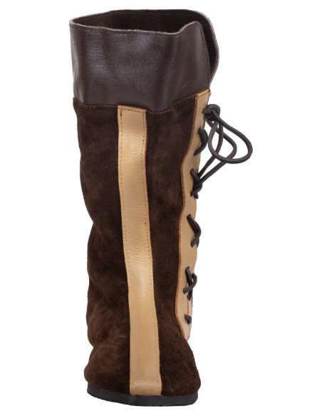 Medieval leather boots model Sylvar,...
