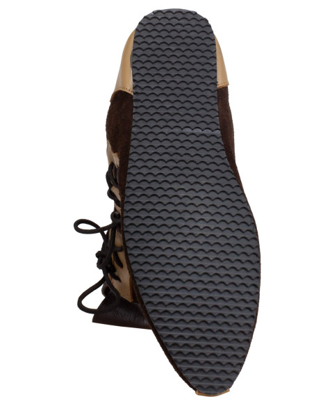 Medieval leather boots model Sylvar,...