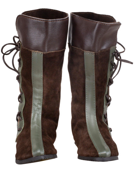 Medieval leather boots model Sylvar,...