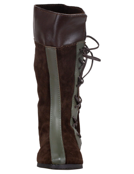 Medieval leather boots model Sylvar,...