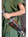 Medieval holster Brian, right-hand black leather