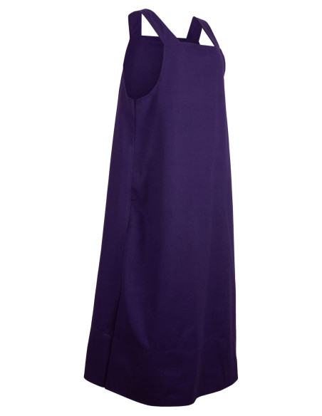 Lientje apron-style dress, purple color