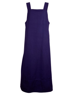 Lientje apron-style dress, purple color