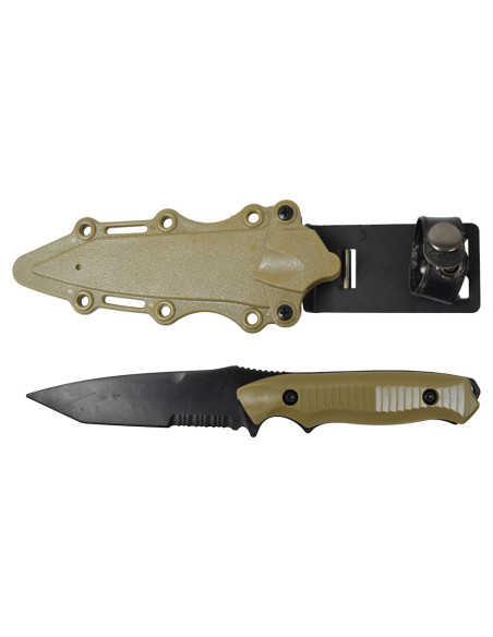 Training knife in plastic with...