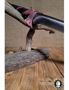 Leather sword sheath, red 2