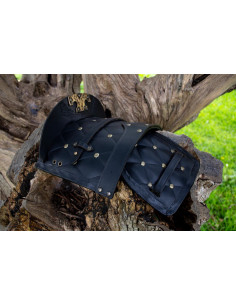 Black Explorer Warrior Shoulder Pad (1 unit)
