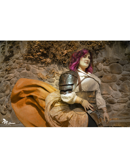 Brown Renaissance Warrior Shoulder...