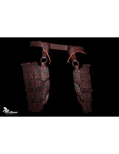 Tassets or Barbarian Pouches with Belt 2