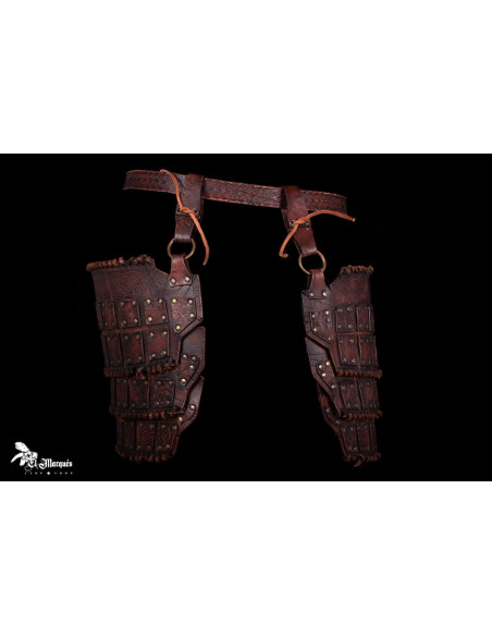 Tassets or Barbarian Pouches with Belt Tassets or Barbarian Pouches with Belt