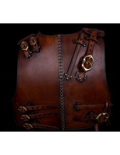 Leather chest armor model Explorer, without shoulder pads 2