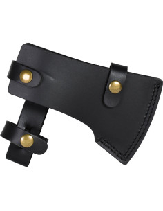 Heavy axe with leather sheath (43 cm) 2