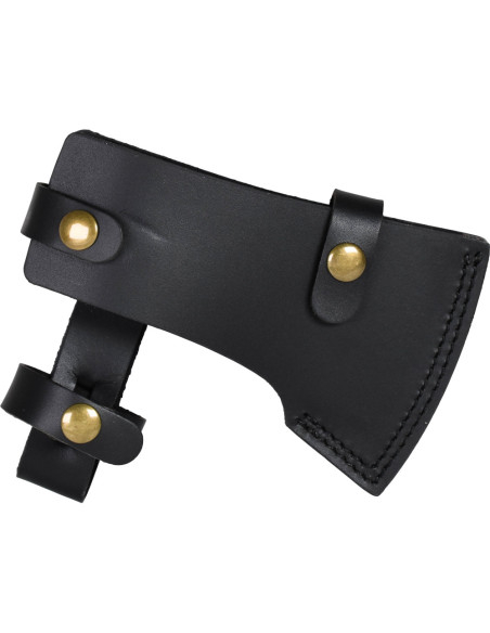 Heavy axe with leather sheath (43 cm)