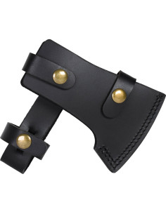 Heavy axe with leather sheath (36 cm) 2